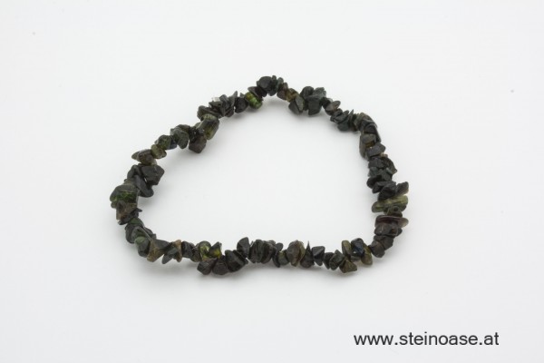 Grüner Turmalin Armband 'Splitter' - 3*Längen